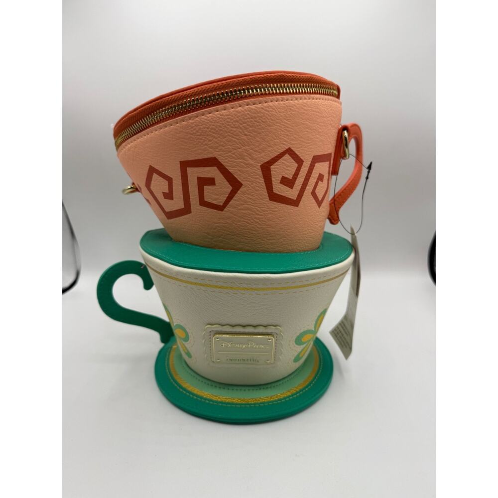 Disney Parks Loungefly Alice In Wonderland Teacups Crossbody Bag *NWT